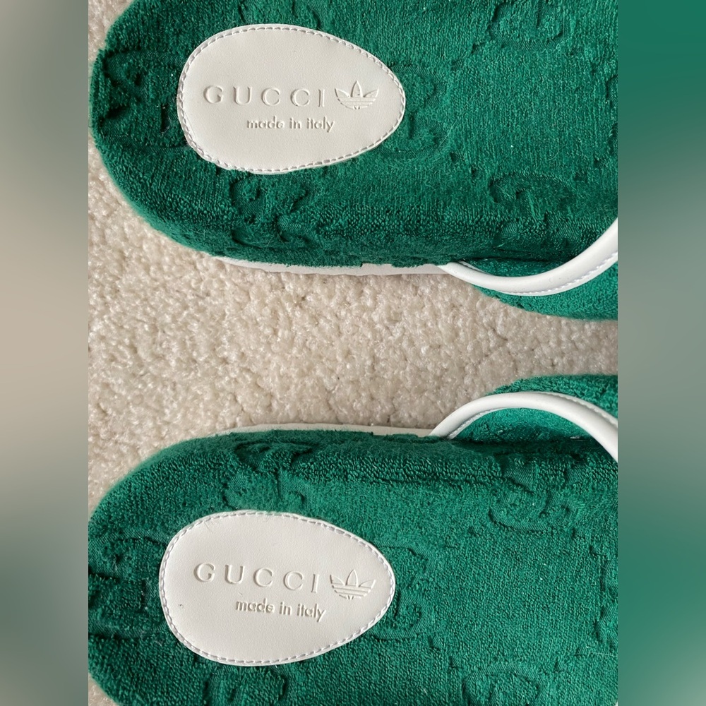Gucci x Adidas GG Platform Sandals - Picture 6 of 10